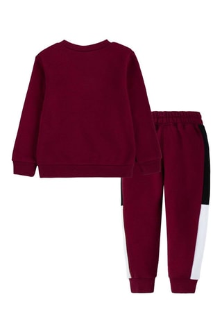 Sweat et jogging Bordeaux, blanc et noir - Nike