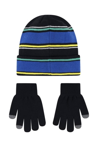 Bonnet et gants - Noir - Nike