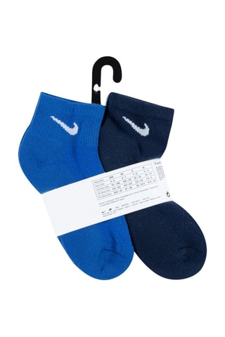 6 paires de socquettes molletonnées - Bleu