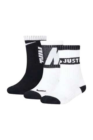 3 paires de chaussettes - Noir et blanc - Nike