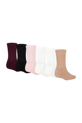 6 paires de chaussettes - Noir et beige