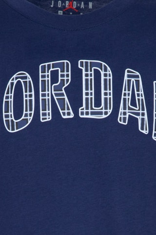 T-shirt Plaid - Bleu marine - Jordan
