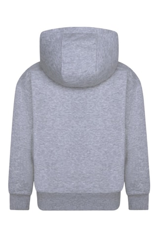 Sweat molletonné à capuche - Gris chiné