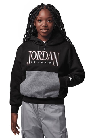 Sweat à capuche - Noir et gris - Jordan