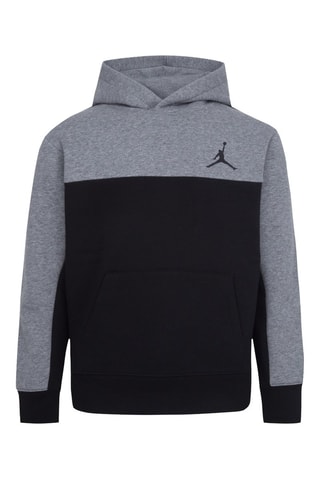 Sweat molletonné - Gris chiné