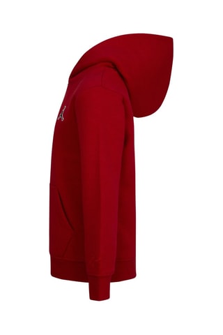 Sweat molletonné à capuche - Rouge