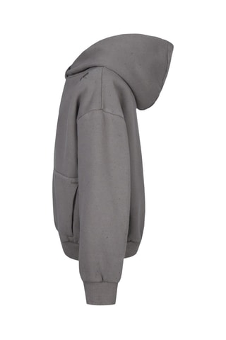 Sweat molletonné à capuche - Gris