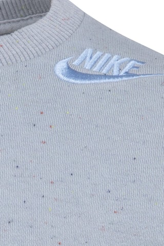 Sweat molletonné - Gris et ciel