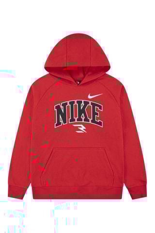 Sweat à capuche - Rouge