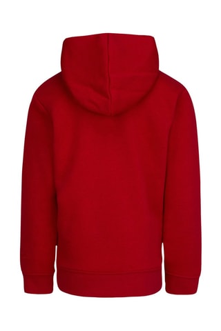 Sweat polaire à capuche - Rouge