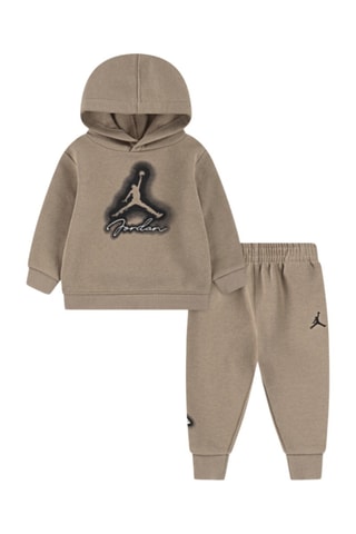 Sweat à capuche et pantalon - Beige - Jordan
