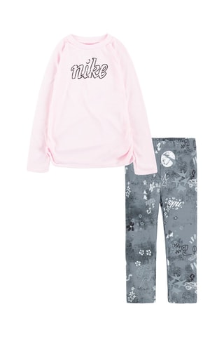 Sweat et legging Rose et gris - Nike