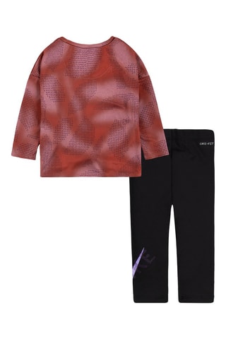 Sweat et legging - Marron et noir - Nike