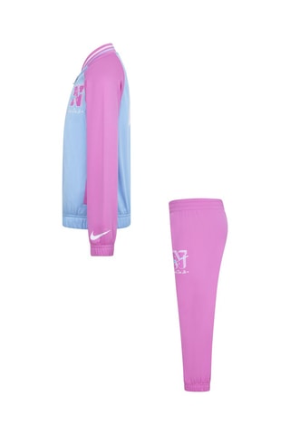 Veste et pantalon NSW - Bleu clair et fuchsia - Nike