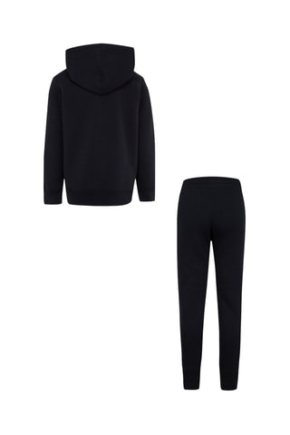 Sweat à capuche et pantalon polaires - Noir