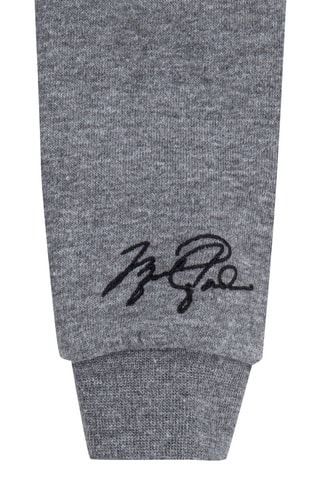 Sweat à capuche et pantalon molletonnés - Gris foncé chiné