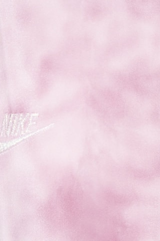 Sweat à capuche et pantalon en velours tie and dye - Rose