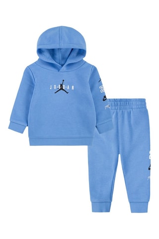 Sweat à capuche et pantalon polaires - Bleu cobalt