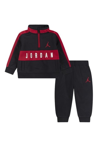 Sweat et pantalon - Noir et rouge