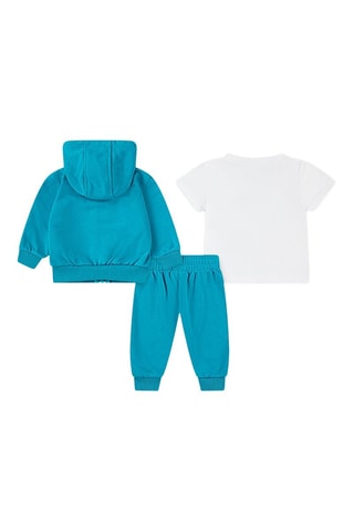 Ensemble 3 pièces - Turquoise et blanc