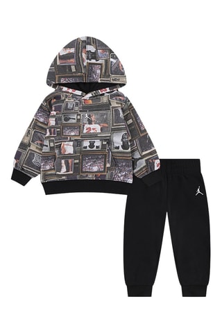 Sweat à capuche et pantalon - Noir