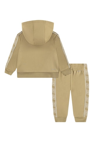 Sweat à capuche et pantalon - Marron clair