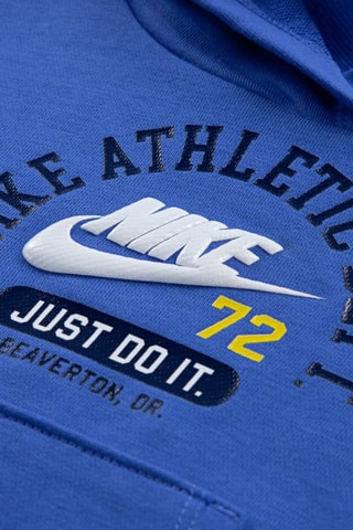 Sweat à capuche et pantalon - Bleu et blanc