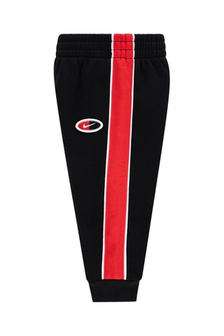 Sweat et pantalon polaires - Noir et rouge