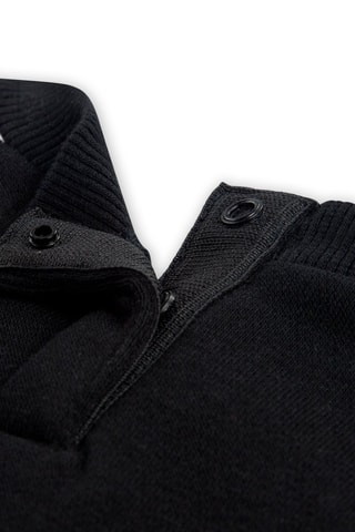 Sweat et pantalon polaires - Noir et rouge