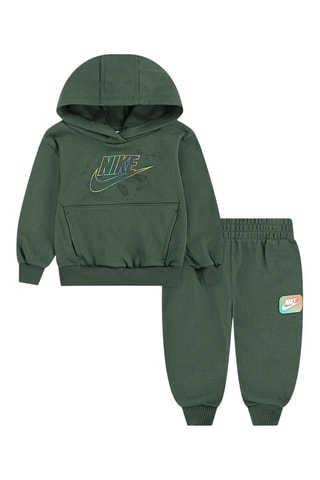 Sweat à capuche et pantalon - Vert foncé