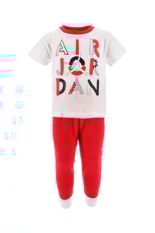 T-shirt et pantalon Rouge et blanc - Jordan