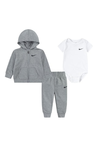 Ensemble 3 pièces - Gris et blanc