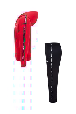 Sweat à capuche et pantalon Rouge et noir - Jordan