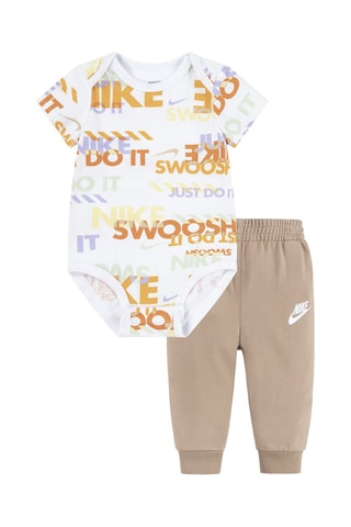 Body et pantalon - Blanc - Nike