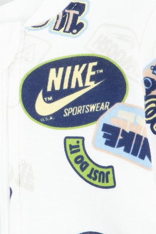 Grenouillère Aop Footed Coverall - Blanc - Nike