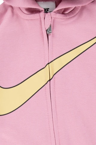 Grenouillère à capuche Rose 