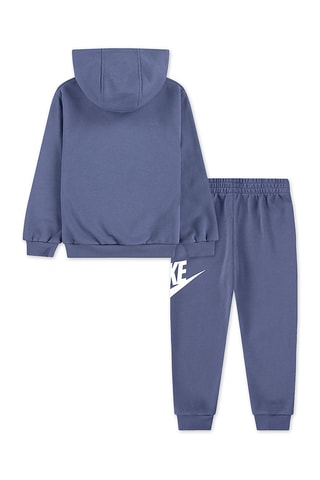 Sweat à capuche et pantalon polaires - Bleu marine