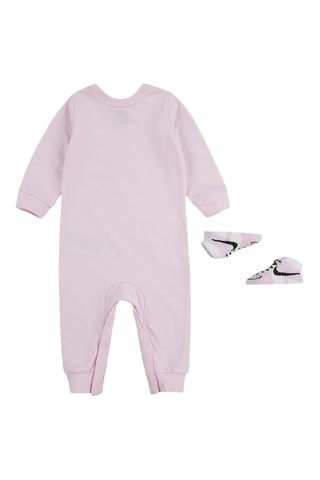 Combinaison et chaussons - Rose clair