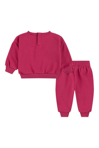 Sweat et pantalon polaires - Rose foncé