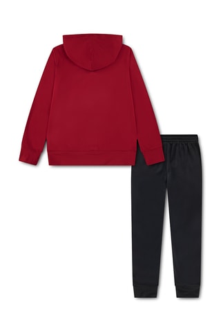 Sweat à capuche et pantalon - Rouge et noir