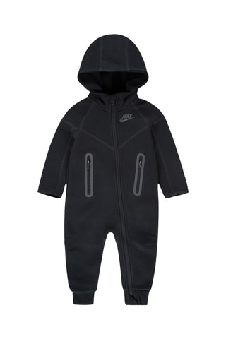 Combinaison polaire à capuche - Noir