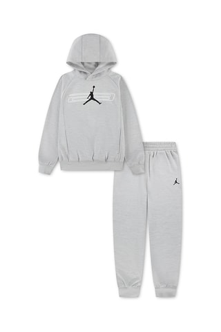 Sweat à capuche et pantalon - Gris clair