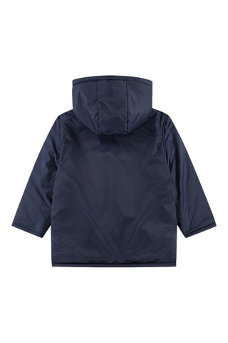 Veste réversible à capuche - Bleu marine