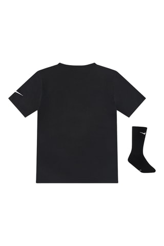 T-shirt et chaussettes - Noir
