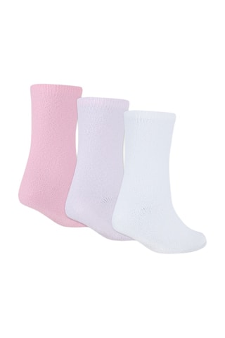 3 paires de chaussettes - Rose