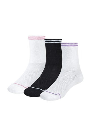 3 paires de chaussettes - Blanc