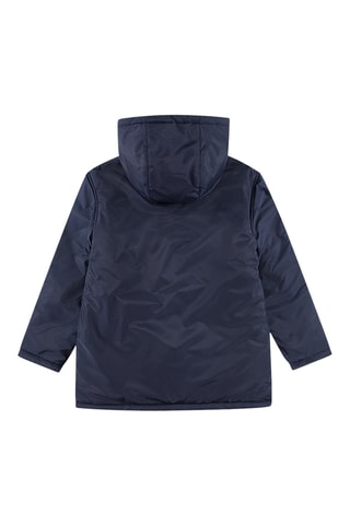 Parka réversible à capuche - Bleu marine