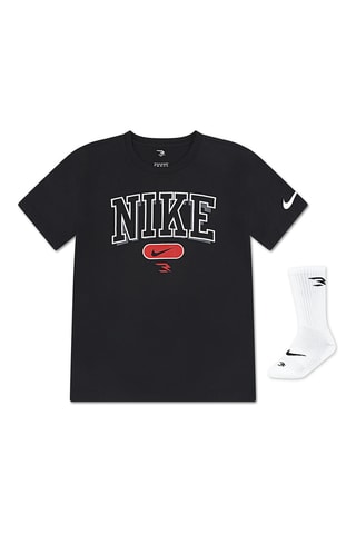 T-shirt et chaussettes - Noir et blanc