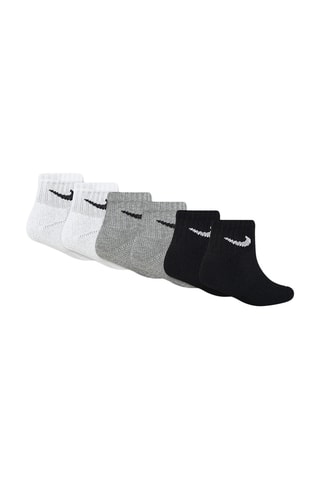 6 paires de chaussettes - Noir et gris