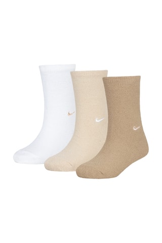 3 paires de chaussettes - Blanc et beige